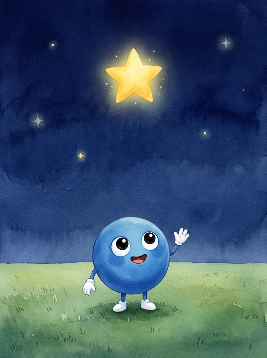 Illustration for: 你好，星星