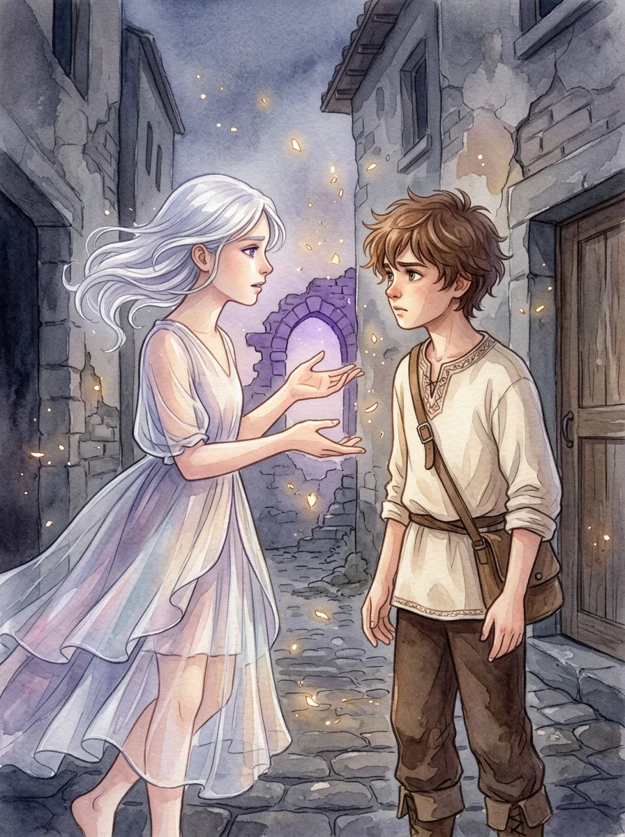 Illustration for: A Warning of Fragments