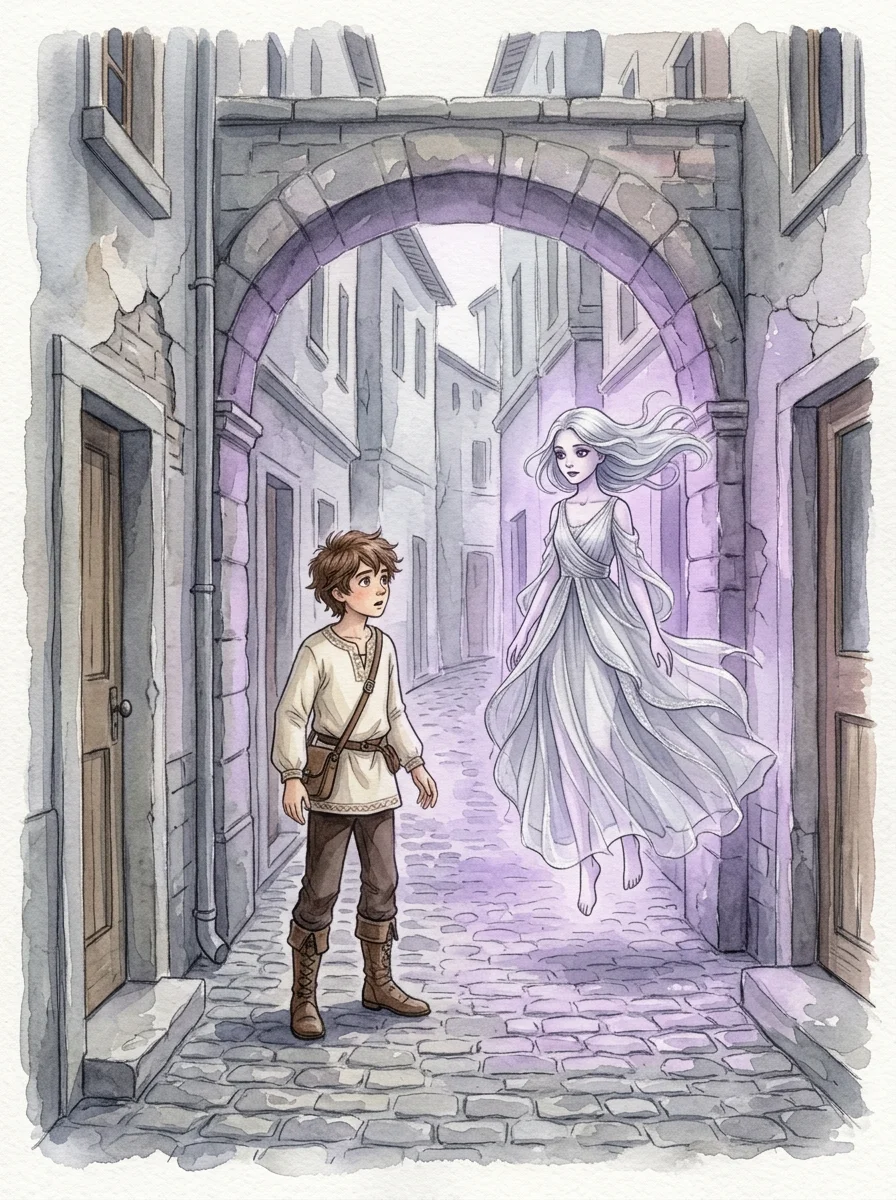 Illustration for: The Girl Who Remembers