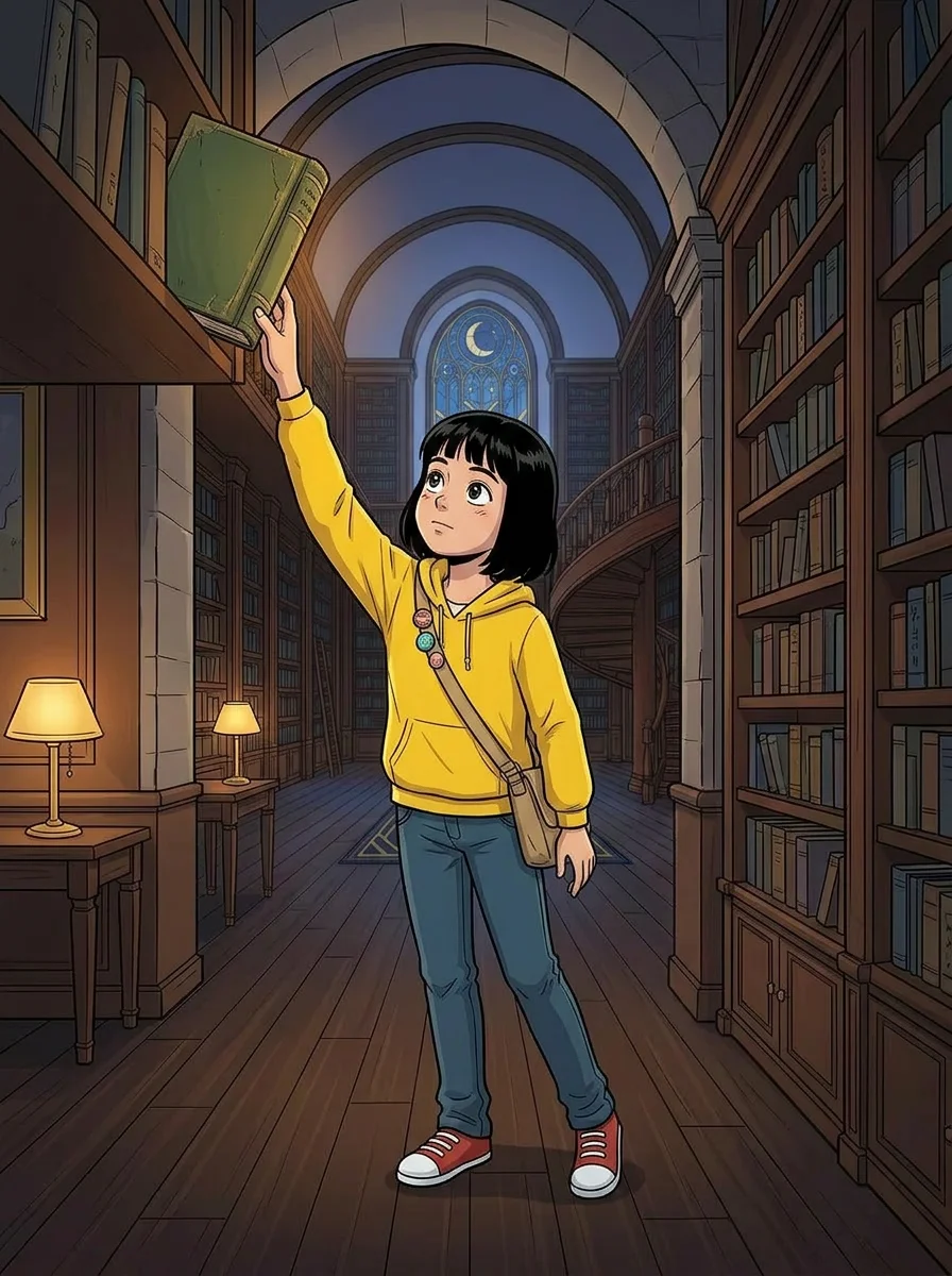 Illustration for: 发现旧书里的秘密