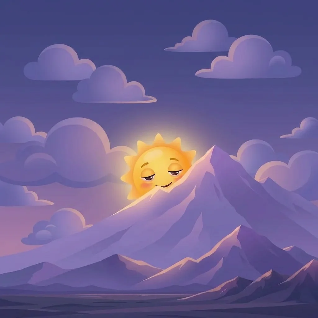 Illustration for: Hiding Behind the Mountain