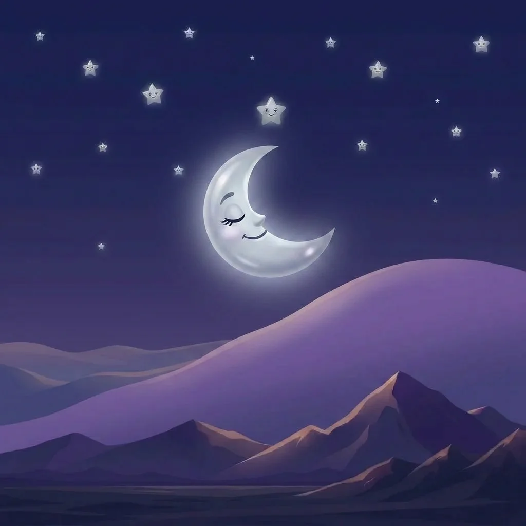 Illustration for: The Moon's Lullaby