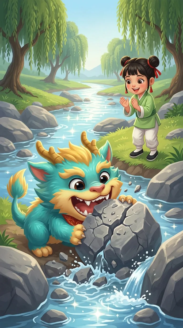 Illustration for: 大显身手清河道