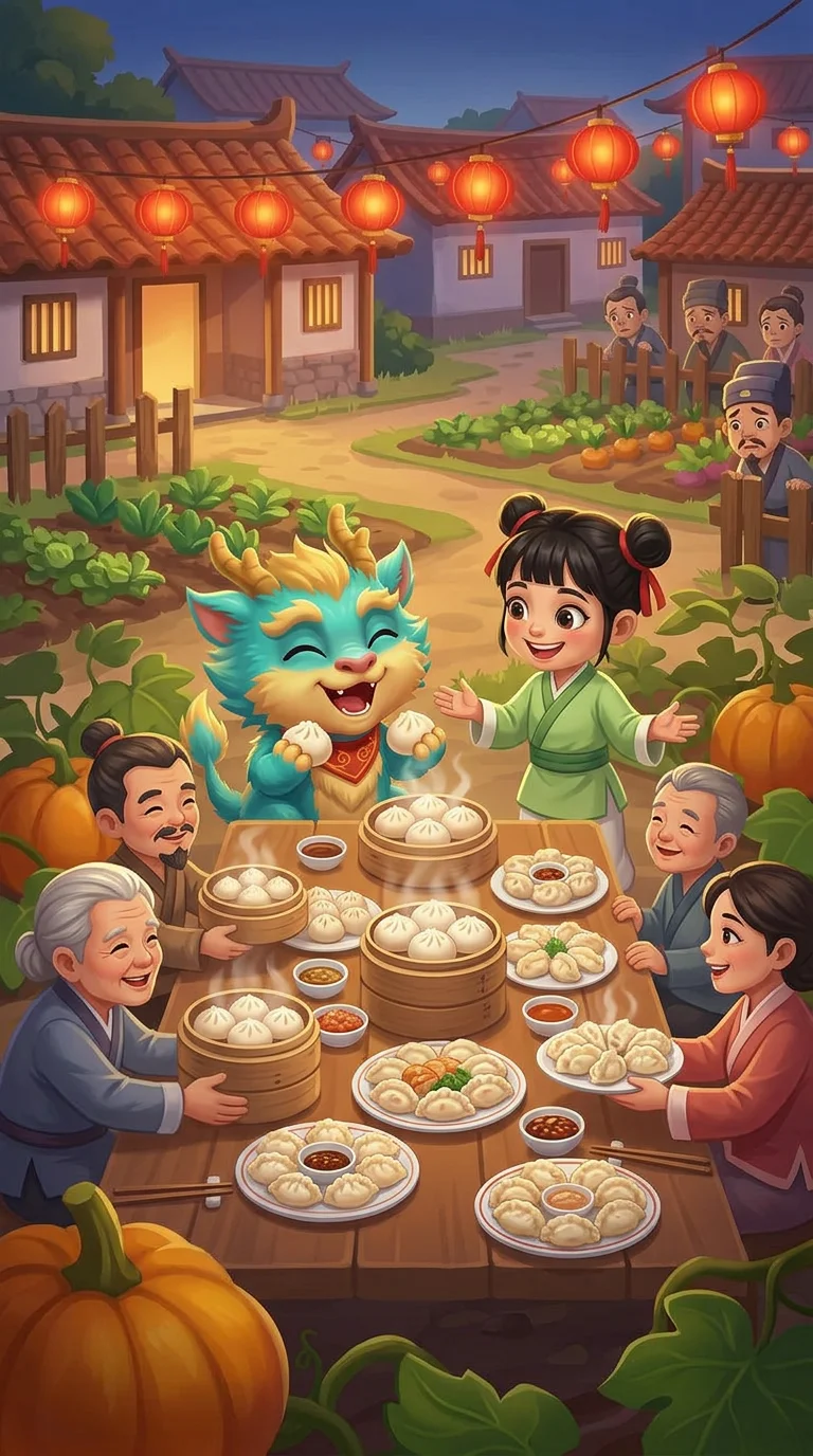 Illustration for: 丰盛的答谢宴