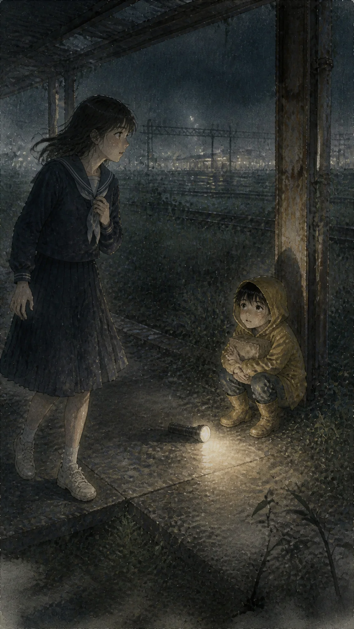 Illustration for: 黑暗中的相遇
