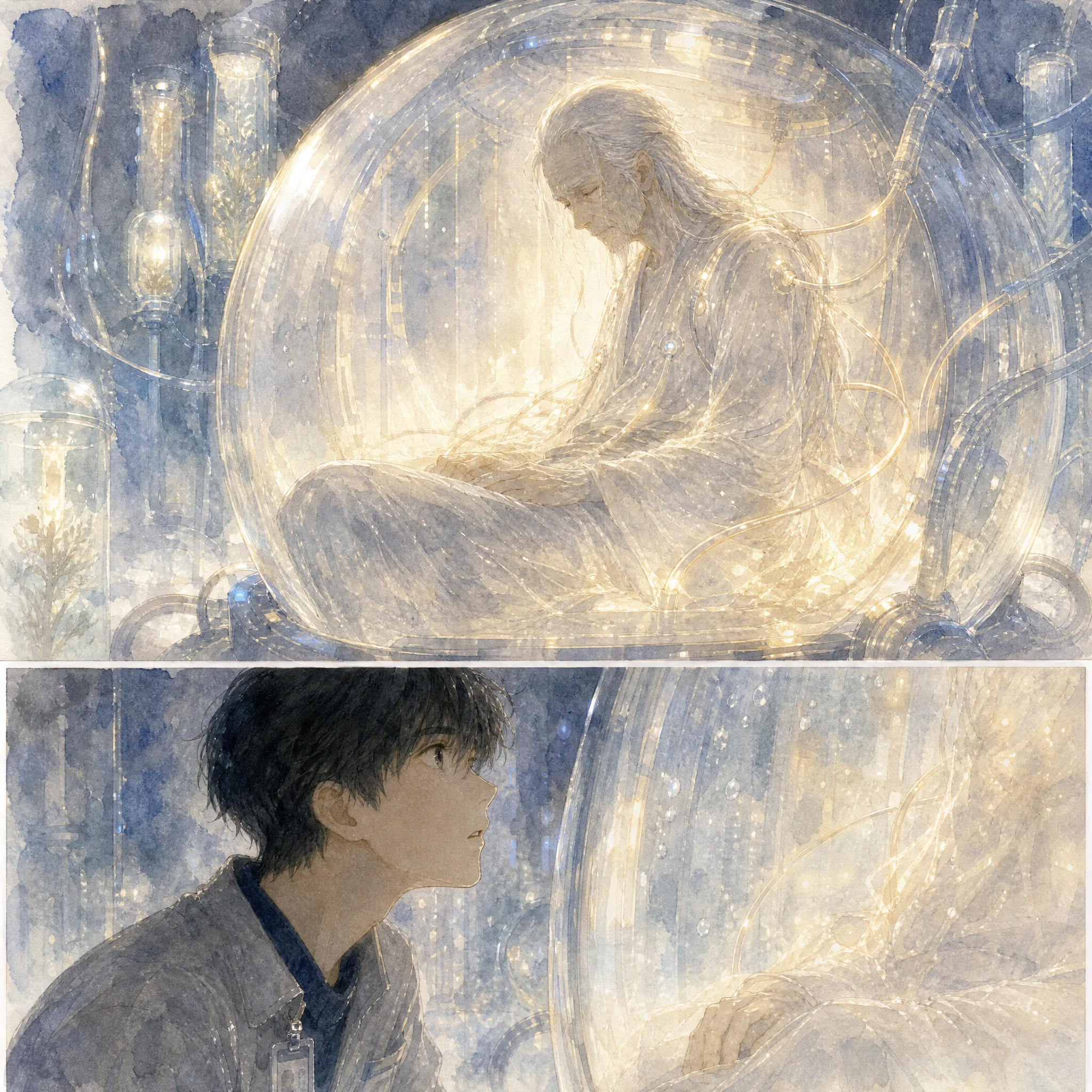 Illustration for: 唯一的守望者