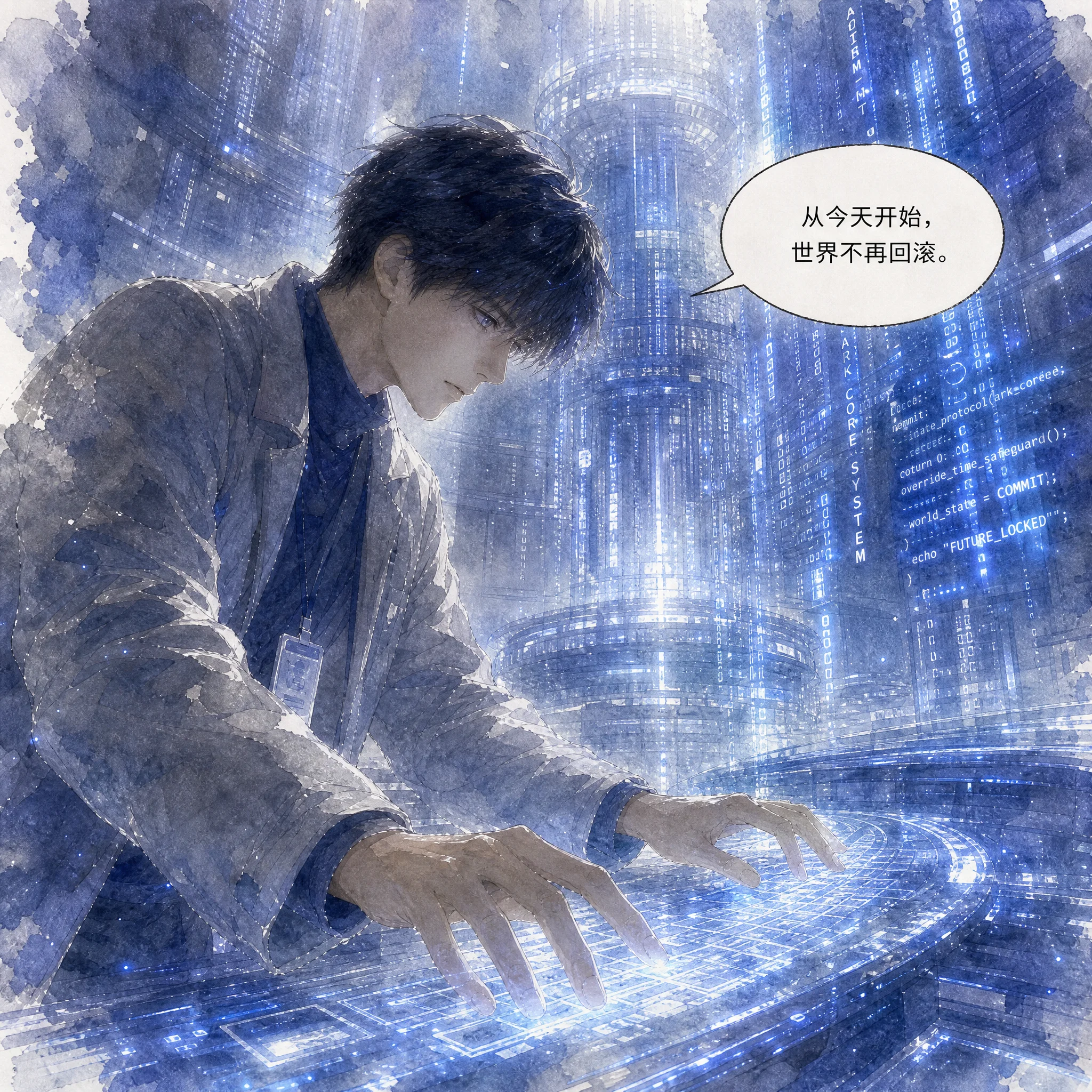 Illustration for: 不能回滚的未来