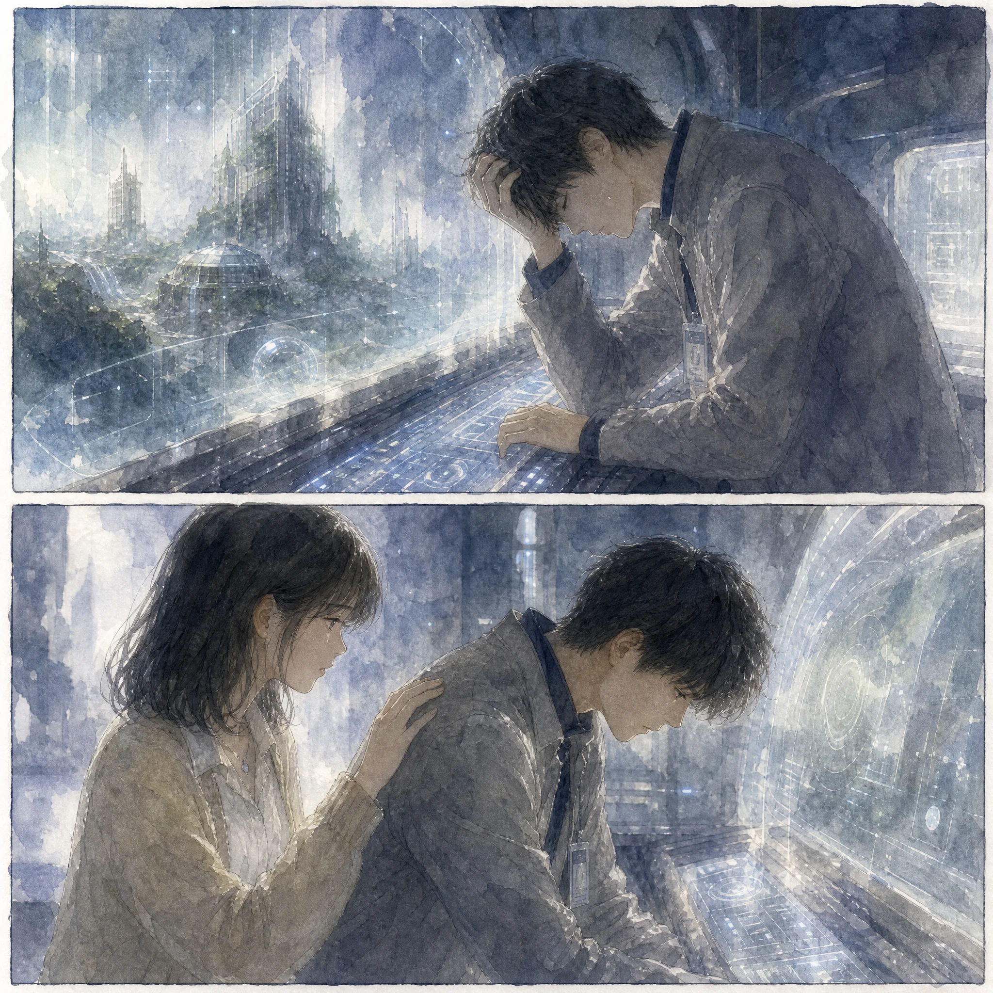 Illustration for: 无限循环的昨日